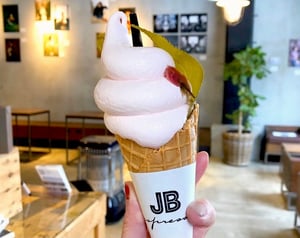 JBソフトクリームさくらもち