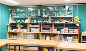 札幌市青少年科学館の工作室の写真