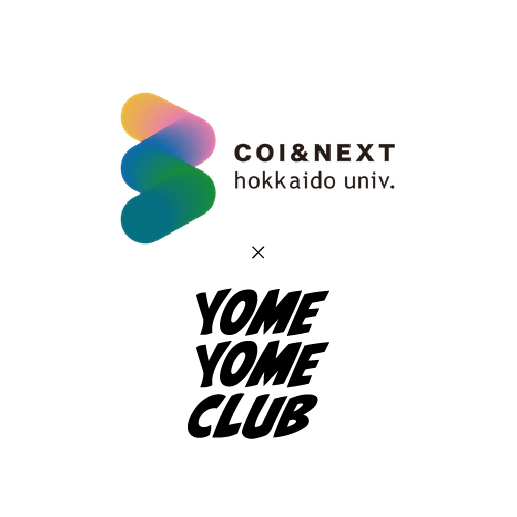 ママナビフェスタ2023札幌「北海道大学COI&NEXT×YOMEYOMECLUB」ロゴ (1)