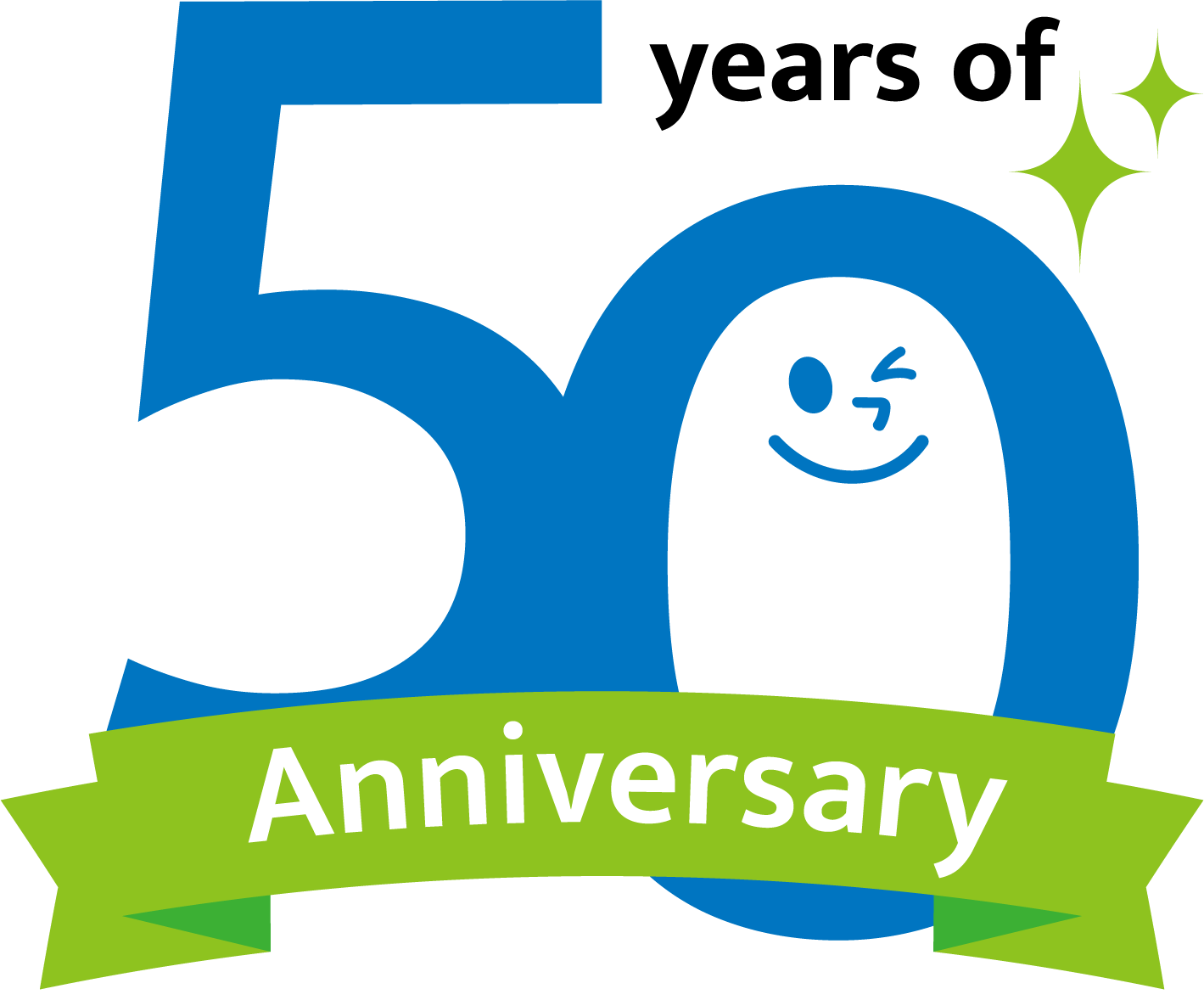 50周年ロゴカラー